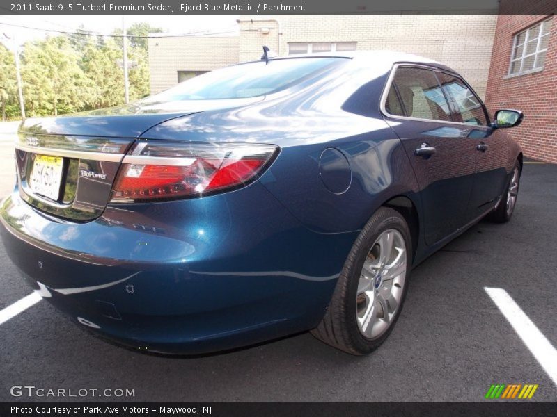 Fjord Blue Metallic / Parchment 2011 Saab 9-5 Turbo4 Premium Sedan