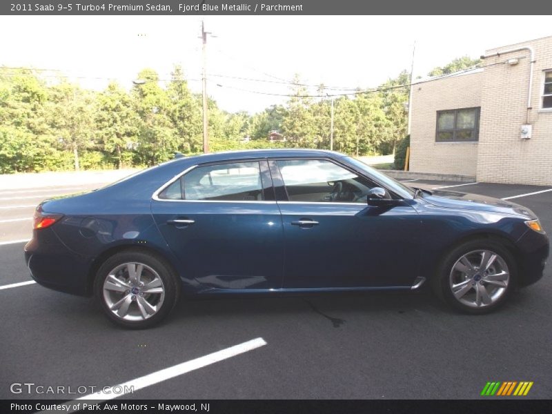 Fjord Blue Metallic / Parchment 2011 Saab 9-5 Turbo4 Premium Sedan