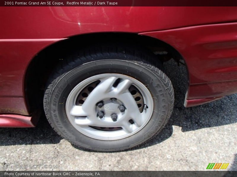 Redfire Metallic / Dark Taupe 2001 Pontiac Grand Am SE Coupe