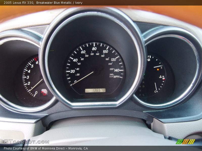 Breakwater Blue Metallic / Ivory 2005 Lexus RX 330