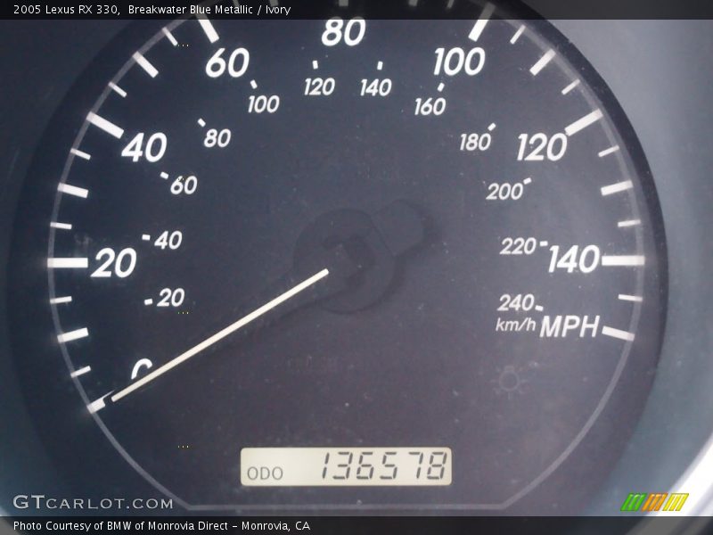 Breakwater Blue Metallic / Ivory 2005 Lexus RX 330