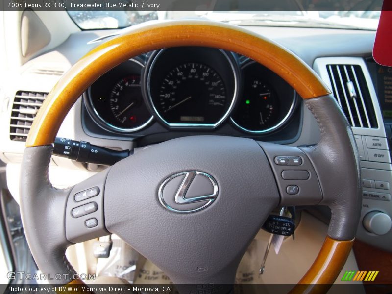 Breakwater Blue Metallic / Ivory 2005 Lexus RX 330