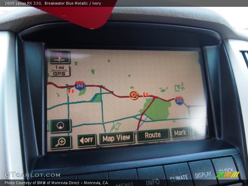 Breakwater Blue Metallic / Ivory 2005 Lexus RX 330