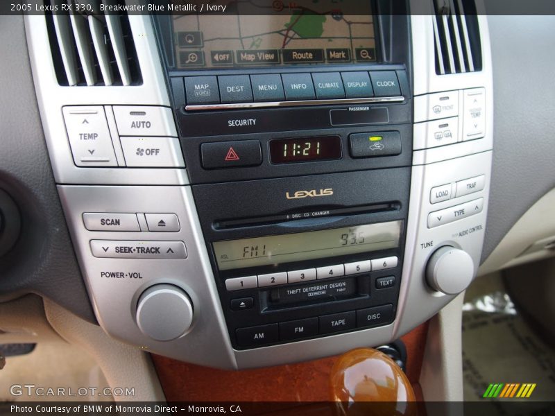 Breakwater Blue Metallic / Ivory 2005 Lexus RX 330