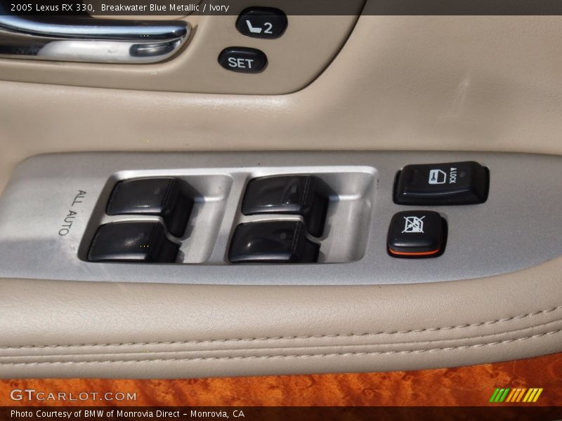Breakwater Blue Metallic / Ivory 2005 Lexus RX 330