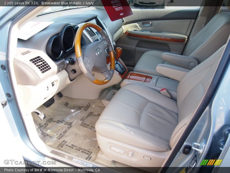 Breakwater Blue Metallic / Ivory 2005 Lexus RX 330