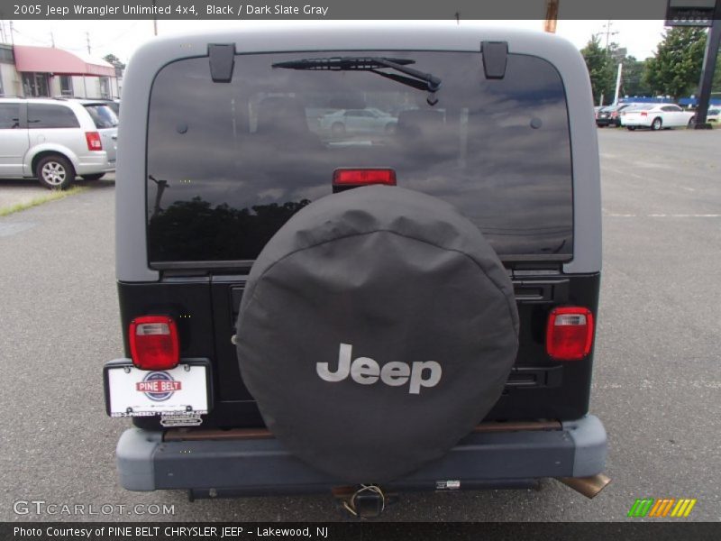 Black / Dark Slate Gray 2005 Jeep Wrangler Unlimited 4x4