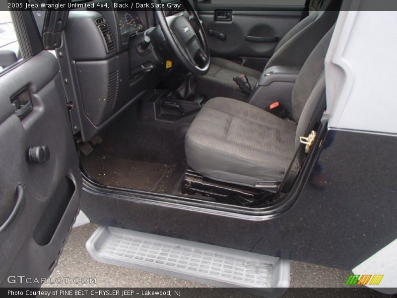 Black / Dark Slate Gray 2005 Jeep Wrangler Unlimited 4x4
