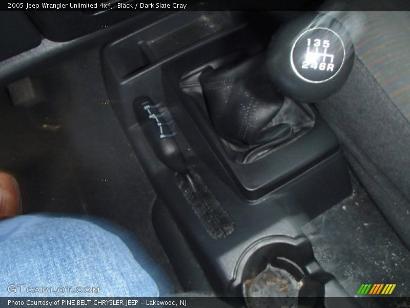 Black / Dark Slate Gray 2005 Jeep Wrangler Unlimited 4x4