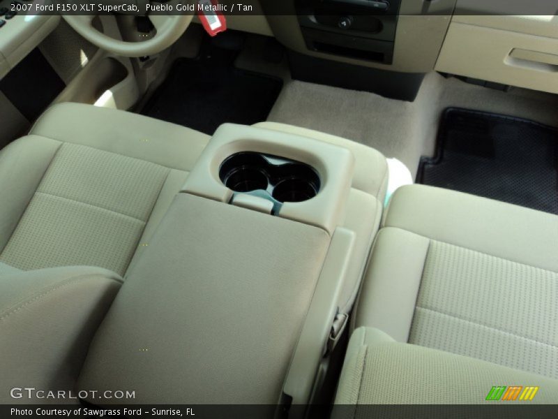 Pueblo Gold Metallic / Tan 2007 Ford F150 XLT SuperCab