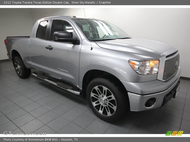 Silver Sky Metallic / Graphite 2012 Toyota Tundra Texas Edition Double Cab