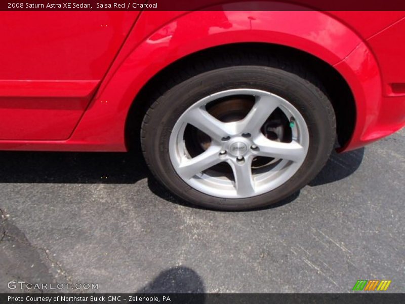 Salsa Red / Charcoal 2008 Saturn Astra XE Sedan