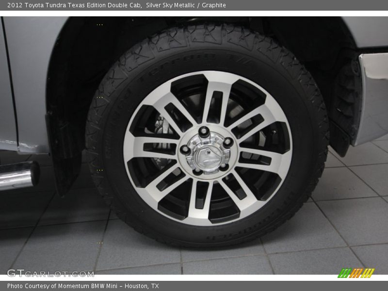Silver Sky Metallic / Graphite 2012 Toyota Tundra Texas Edition Double Cab
