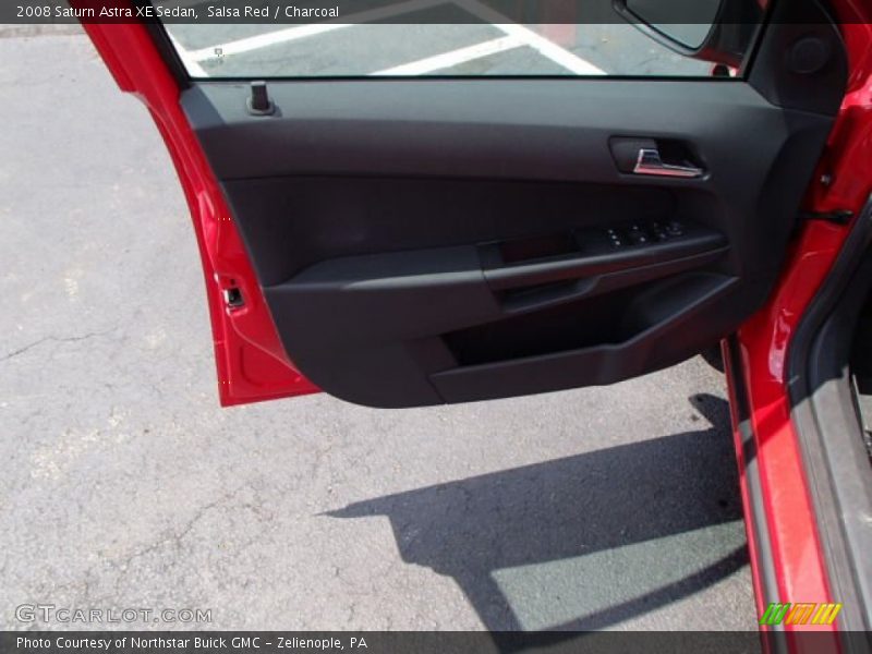 Salsa Red / Charcoal 2008 Saturn Astra XE Sedan