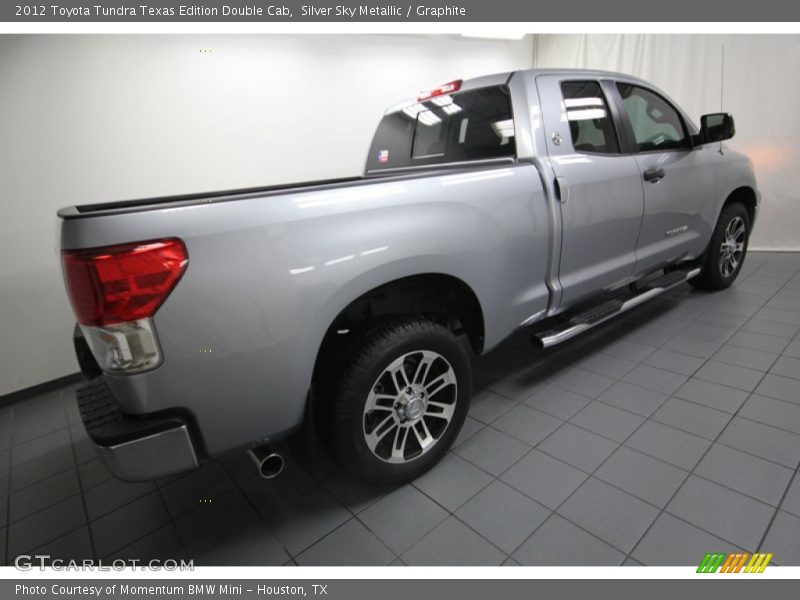 Silver Sky Metallic / Graphite 2012 Toyota Tundra Texas Edition Double Cab