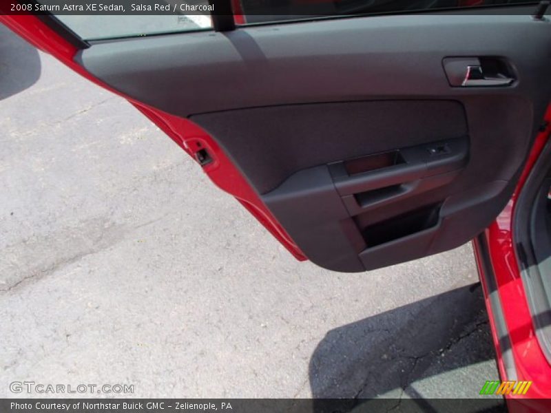 Salsa Red / Charcoal 2008 Saturn Astra XE Sedan