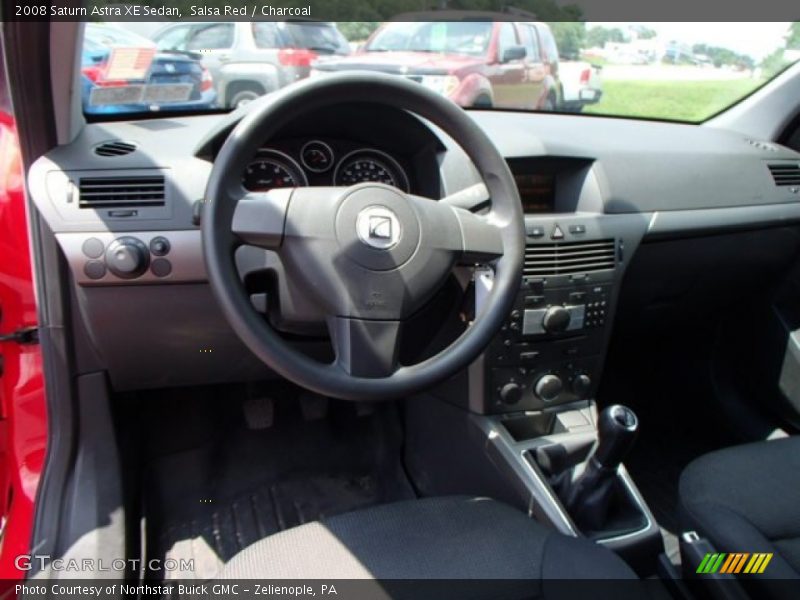 Salsa Red / Charcoal 2008 Saturn Astra XE Sedan