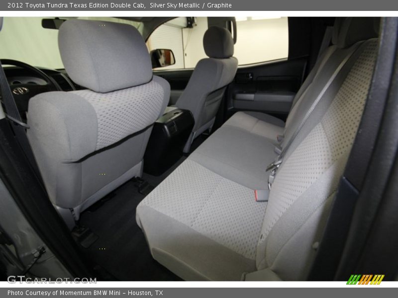 Silver Sky Metallic / Graphite 2012 Toyota Tundra Texas Edition Double Cab