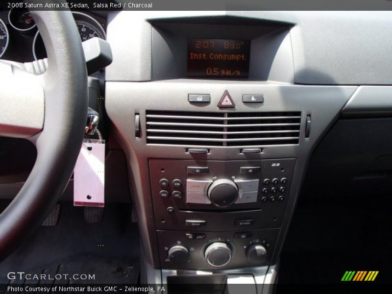 Salsa Red / Charcoal 2008 Saturn Astra XE Sedan