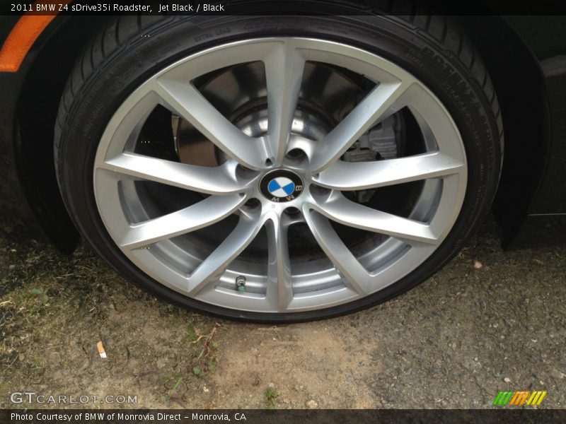 Jet Black / Black 2011 BMW Z4 sDrive35i Roadster