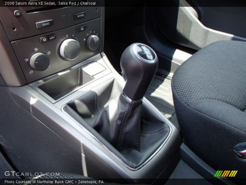 Salsa Red / Charcoal 2008 Saturn Astra XE Sedan