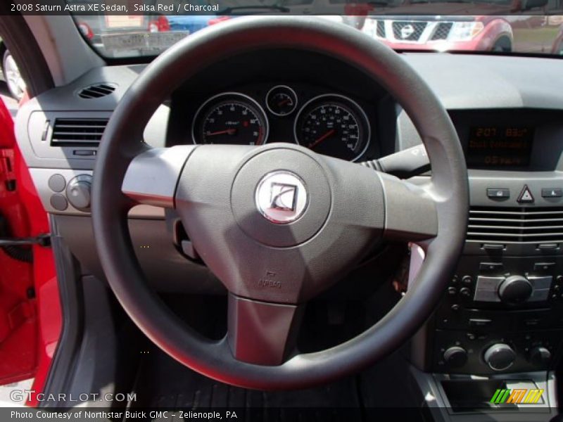 Salsa Red / Charcoal 2008 Saturn Astra XE Sedan
