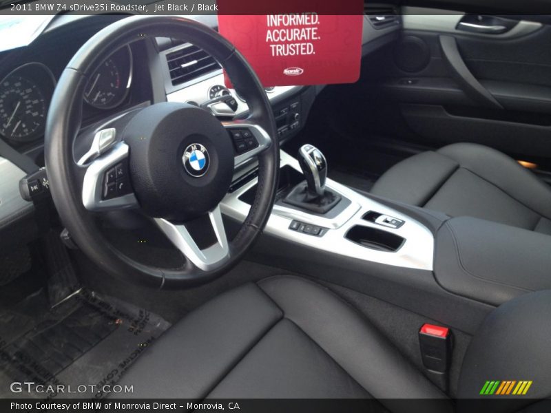 Jet Black / Black 2011 BMW Z4 sDrive35i Roadster