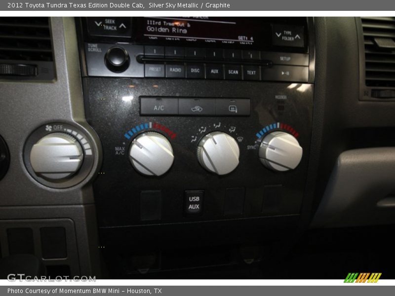 Silver Sky Metallic / Graphite 2012 Toyota Tundra Texas Edition Double Cab