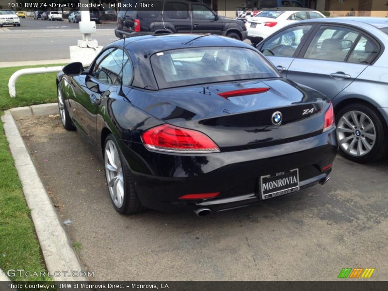 Jet Black / Black 2011 BMW Z4 sDrive35i Roadster