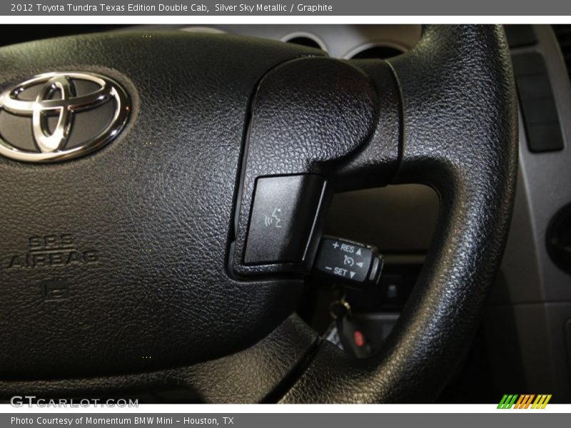 Silver Sky Metallic / Graphite 2012 Toyota Tundra Texas Edition Double Cab