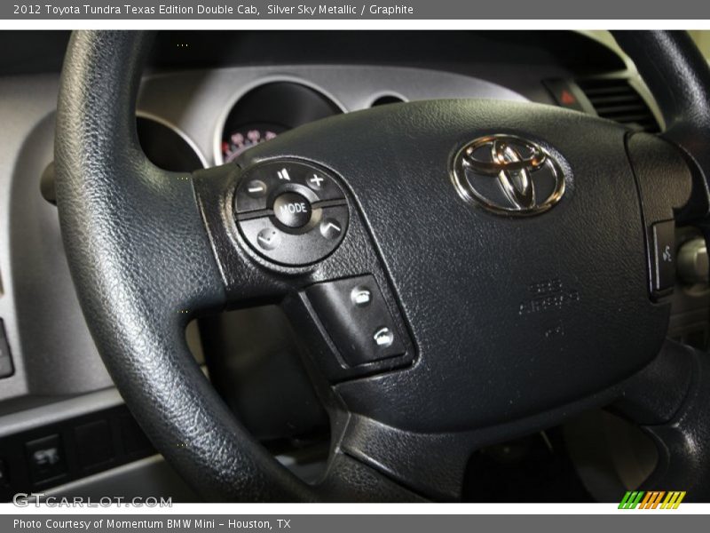Silver Sky Metallic / Graphite 2012 Toyota Tundra Texas Edition Double Cab
