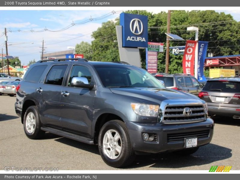 Slate Metallic / Graphite 2008 Toyota Sequoia Limited 4WD