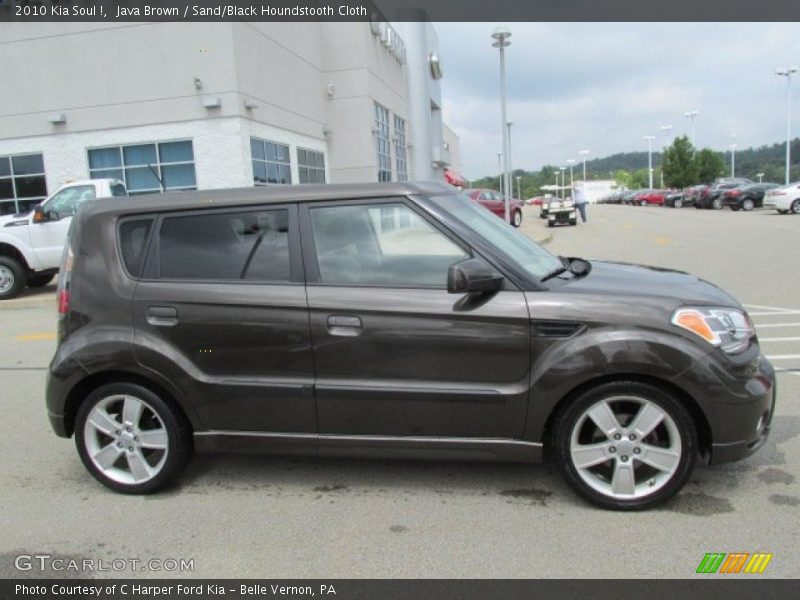 Java Brown / Sand/Black Houndstooth Cloth 2010 Kia Soul !