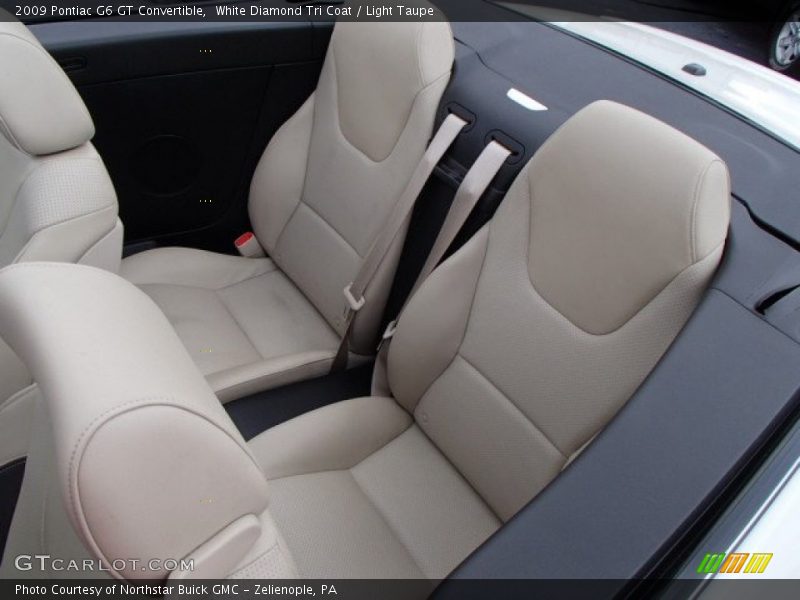 Rear Seat of 2009 G6 GT Convertible