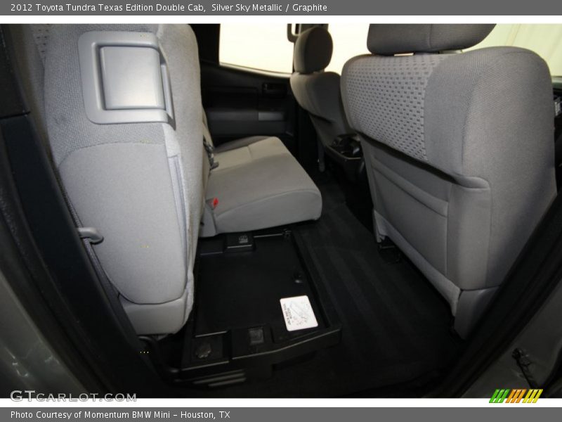 Silver Sky Metallic / Graphite 2012 Toyota Tundra Texas Edition Double Cab