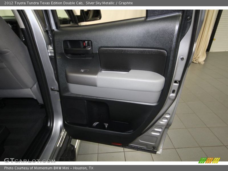 Silver Sky Metallic / Graphite 2012 Toyota Tundra Texas Edition Double Cab
