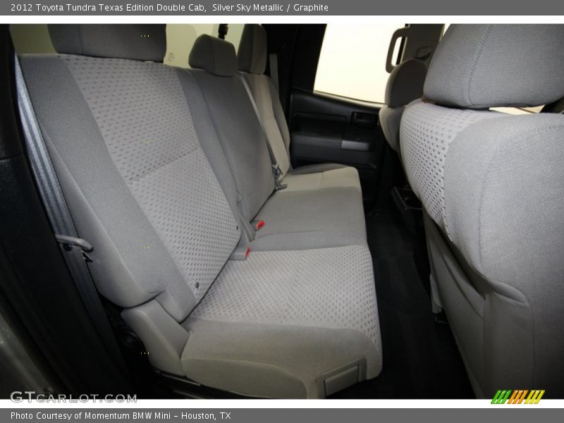 Silver Sky Metallic / Graphite 2012 Toyota Tundra Texas Edition Double Cab