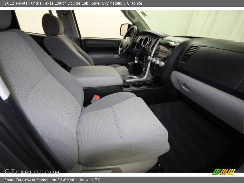 Silver Sky Metallic / Graphite 2012 Toyota Tundra Texas Edition Double Cab