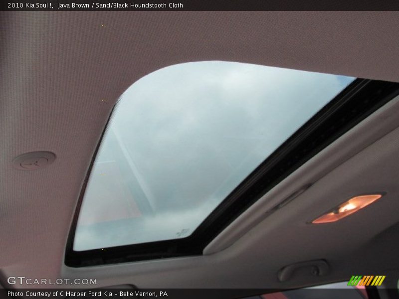 Java Brown / Sand/Black Houndstooth Cloth 2010 Kia Soul !