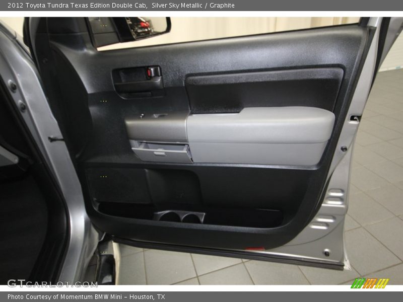 Silver Sky Metallic / Graphite 2012 Toyota Tundra Texas Edition Double Cab