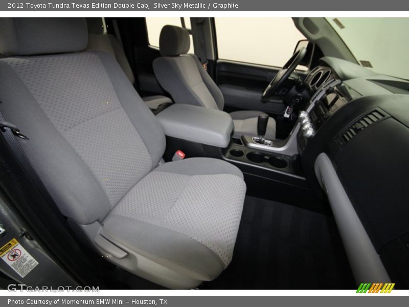 Silver Sky Metallic / Graphite 2012 Toyota Tundra Texas Edition Double Cab