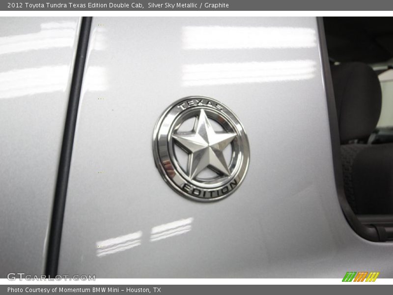 Silver Sky Metallic / Graphite 2012 Toyota Tundra Texas Edition Double Cab