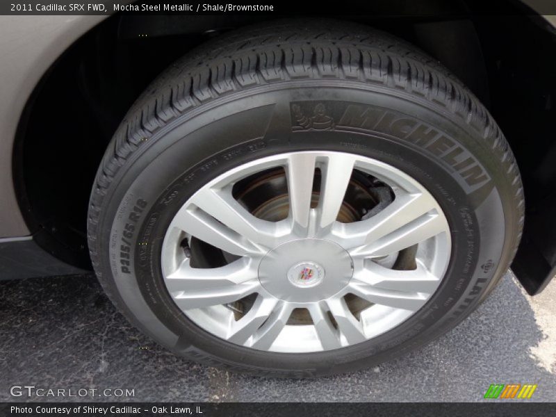 Mocha Steel Metallic / Shale/Brownstone 2011 Cadillac SRX FWD