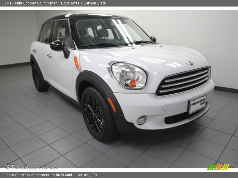Light White / Carbon Black 2012 Mini Cooper Countryman