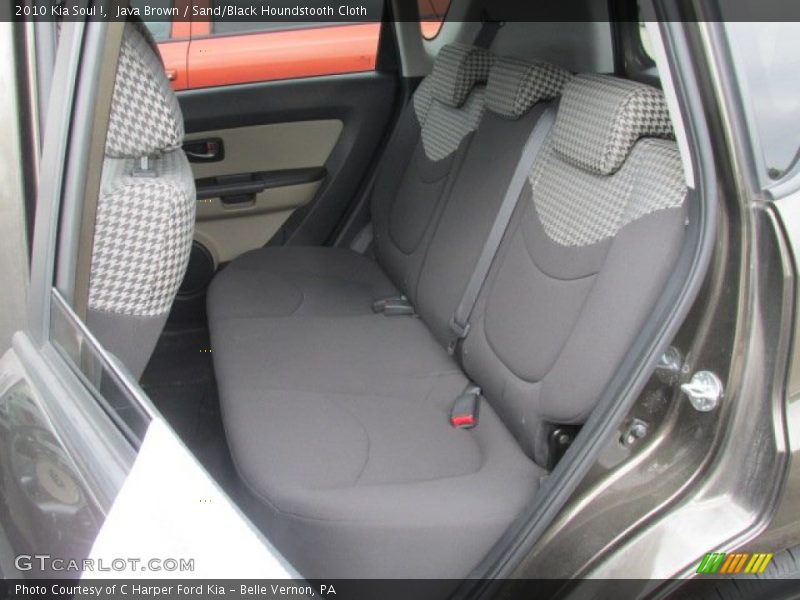 Java Brown / Sand/Black Houndstooth Cloth 2010 Kia Soul !