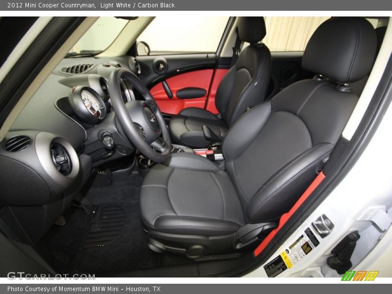 Light White / Carbon Black 2012 Mini Cooper Countryman