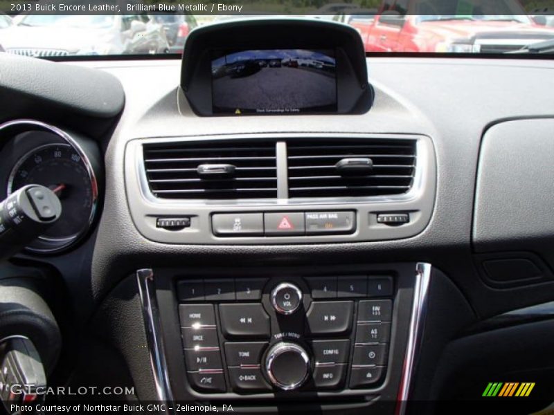 Brilliant Blue Metallic / Ebony 2013 Buick Encore Leather