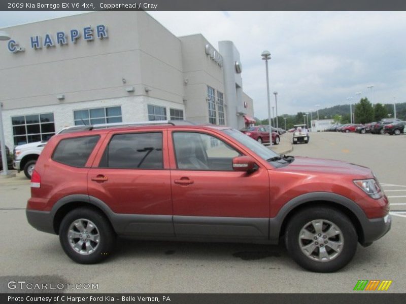 Copperhead / Gray 2009 Kia Borrego EX V6 4x4