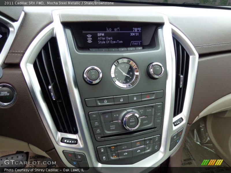 Mocha Steel Metallic / Shale/Brownstone 2011 Cadillac SRX FWD