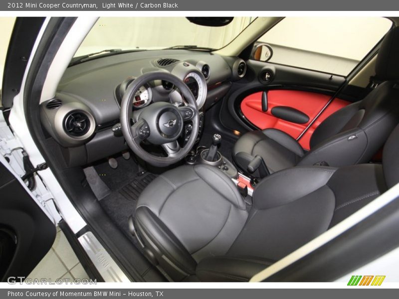Light White / Carbon Black 2012 Mini Cooper Countryman